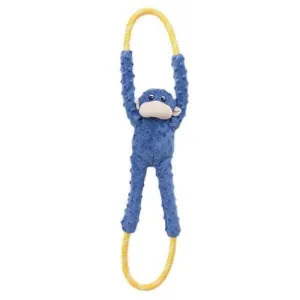 [10% OFF] ZippyPaws Monkey RopeTugz Blue Dog Toy ZP808