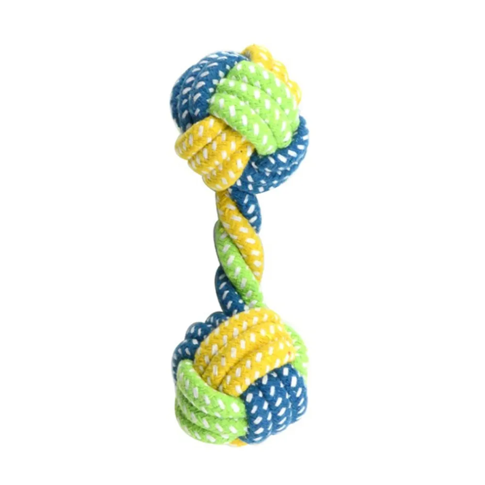 1PC Dog Chew toy, Playing Green Rope Ball Toys