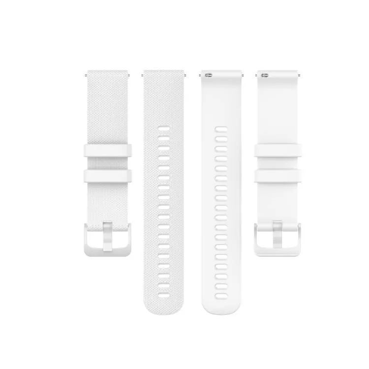 20mm Silicone Classic Quick Release Watch Bands for Withings Steel HR Sport & Scanwatch (42mm)