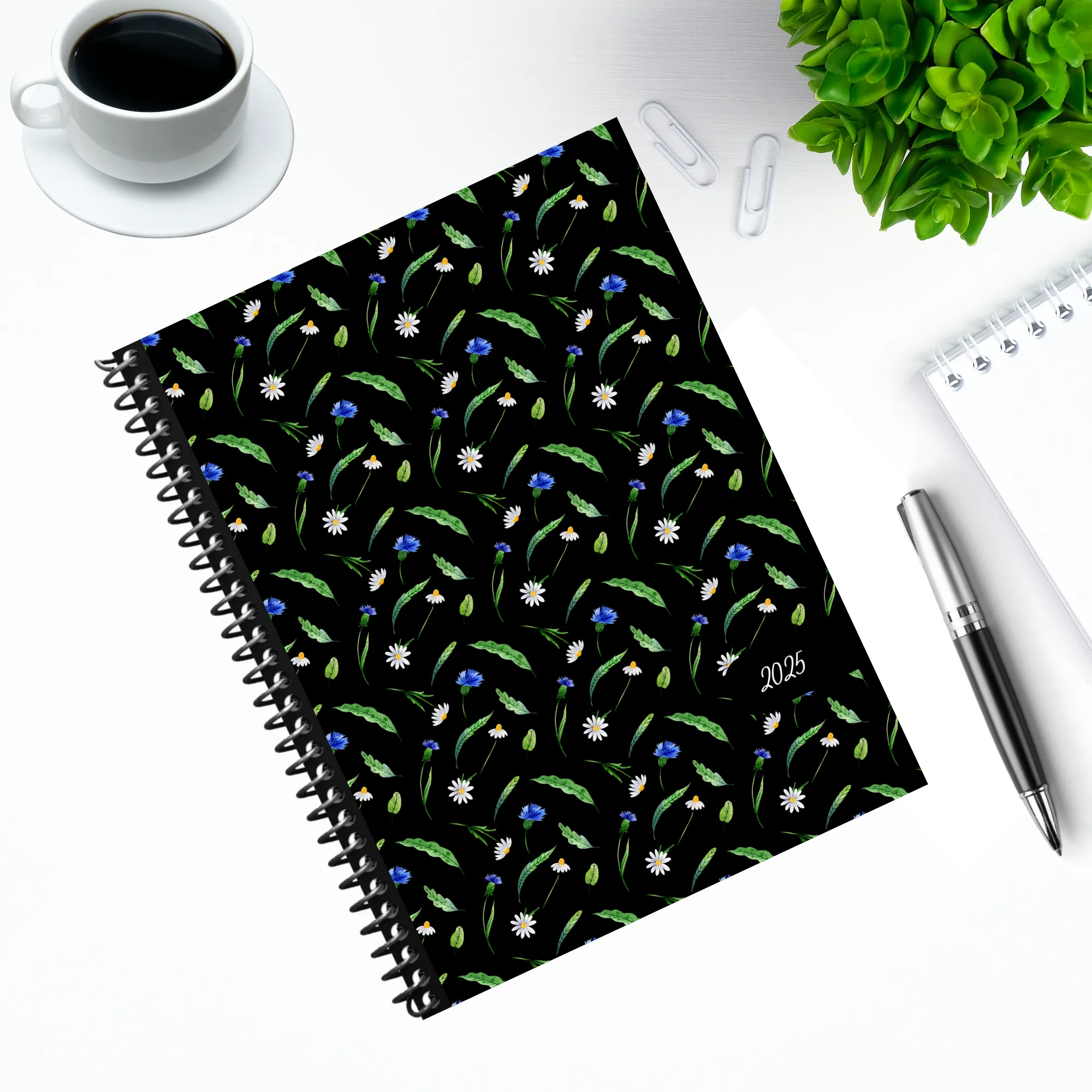 All in One Planner 2025:  Moonflower
