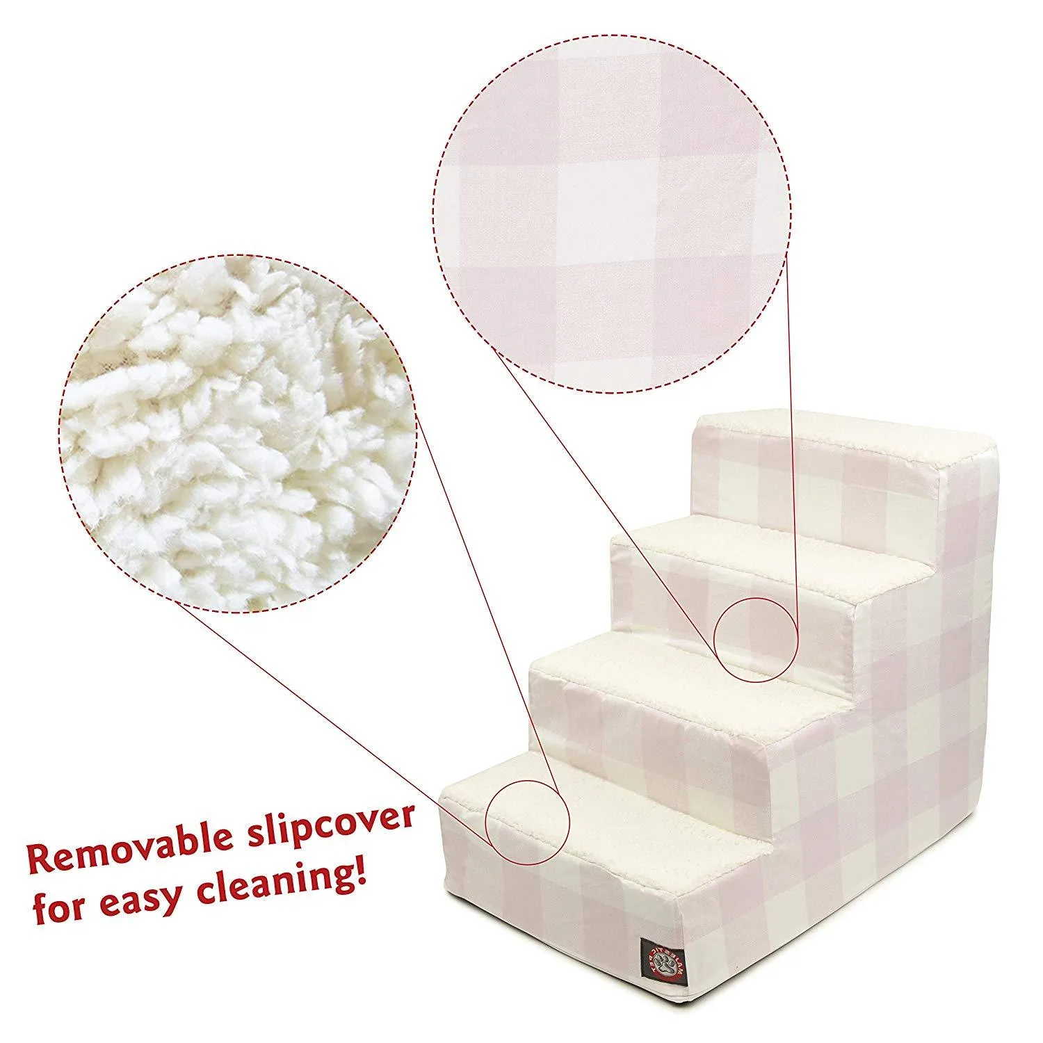 Anderson Check 4 Steps Pet Stairs