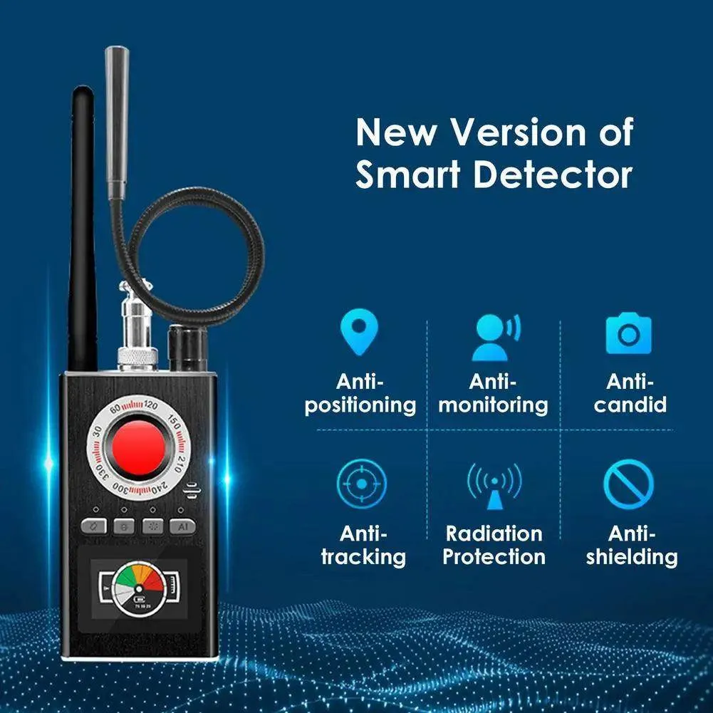 Anti Spy Hidden Camera Detector | Audio Bug Finder GPS Signal Tracker