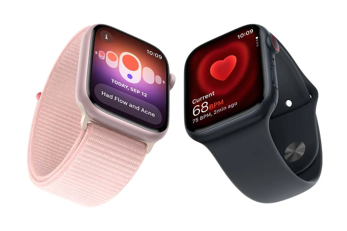 Apple Watch Series 9  Cellular | 41mm | Pink Aluminium Light Pink Sport Band S/M