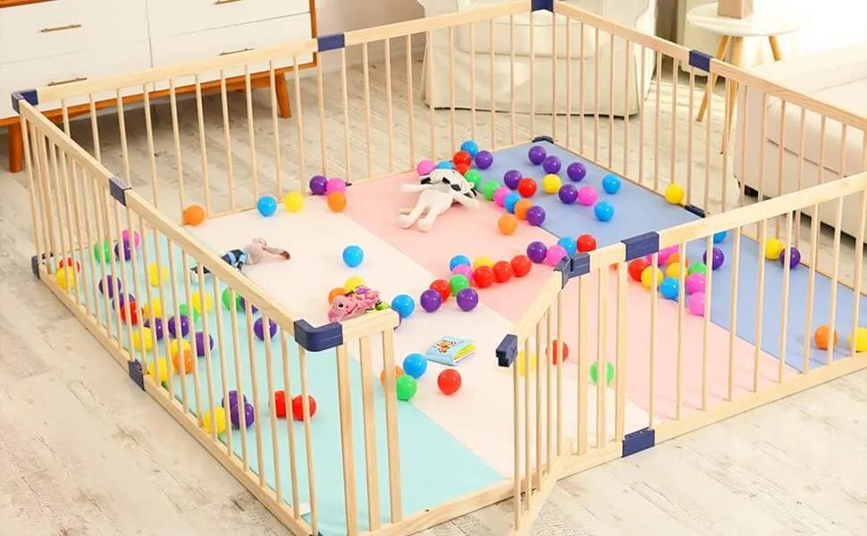 Baby Playpen Kids Play Fence