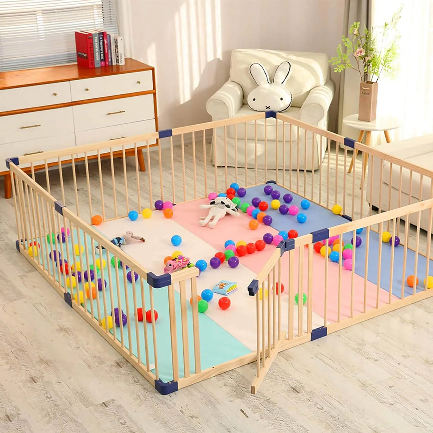 Baby Playpen Kids Play Fence