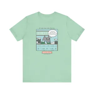 Barista Cat Comic T-Shirt