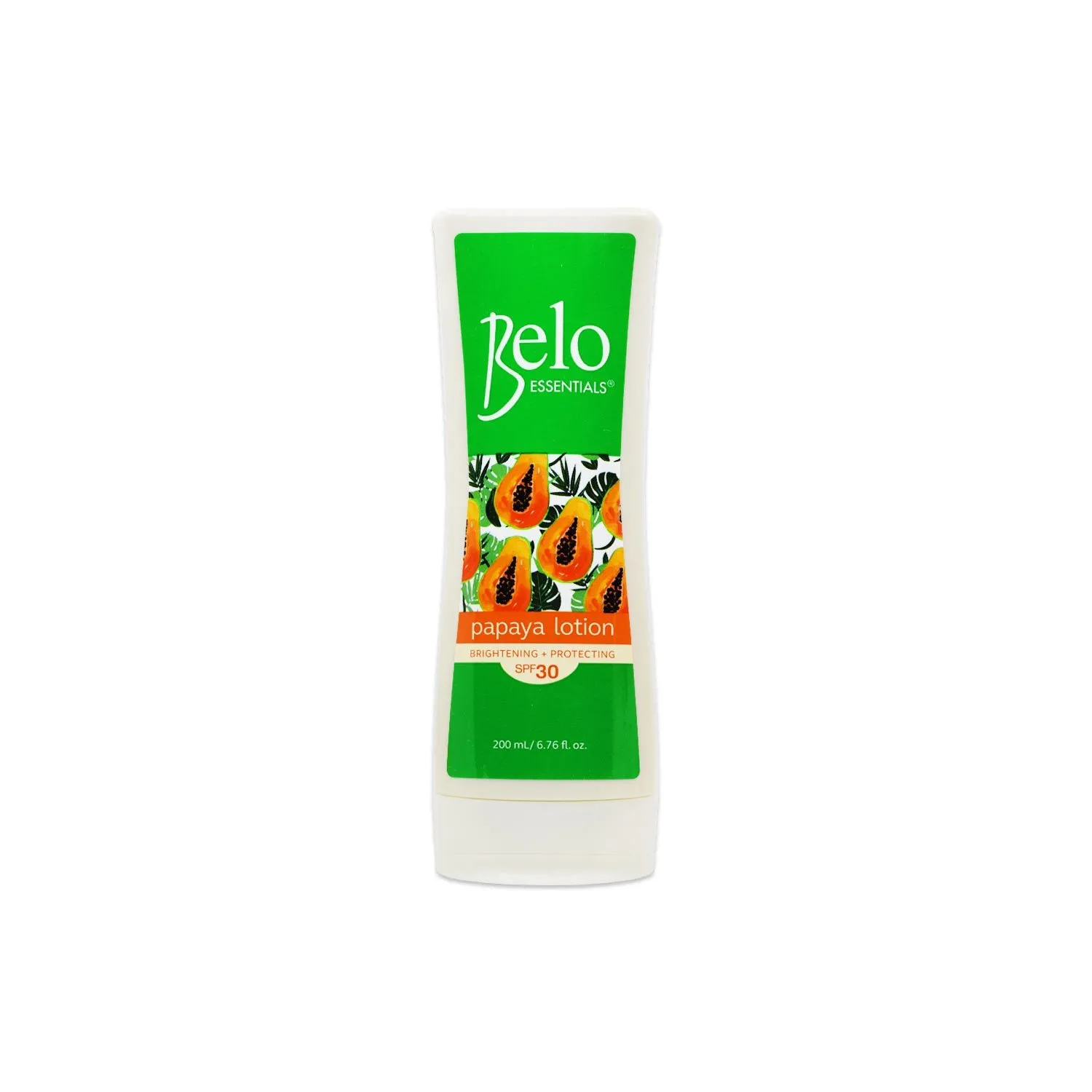 Belo Essentials Papaya Lotion Spf30 200ml (Green)