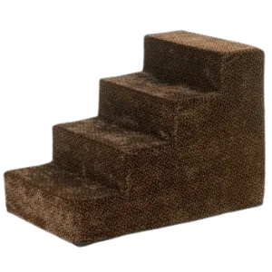 Bowsers Pet Steps Microvelvet Chocolate Bones