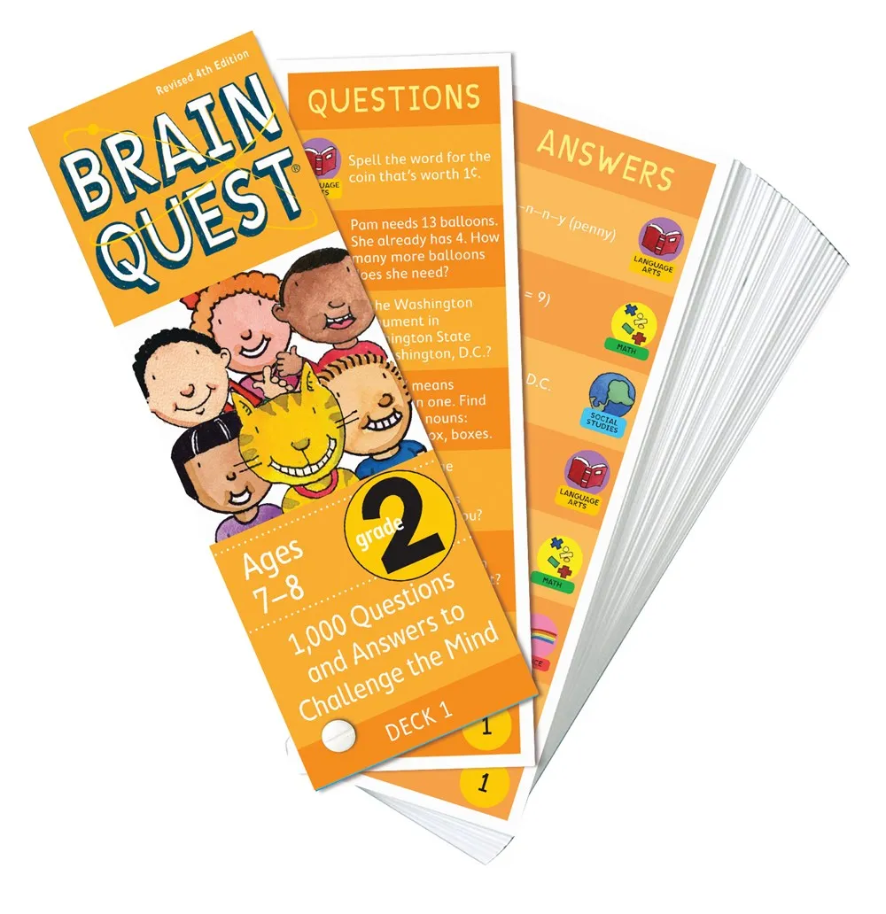 BRAIN QUEST GRADE 2