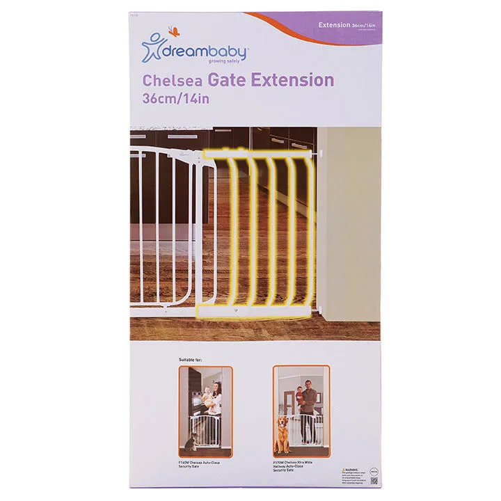 Dreambaby Chelsea Gate Extension 36cm (Clearance)