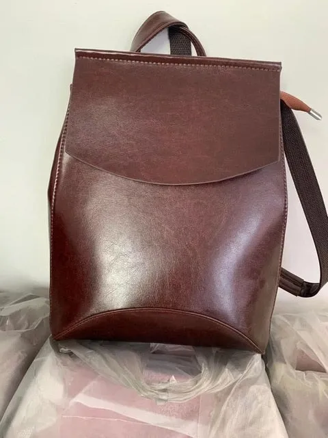 Fashion Leather Backpacks for Women