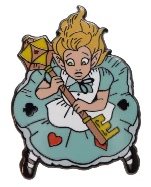 FBG Alice's Adventures in Diceland Enamel Pin | Alice