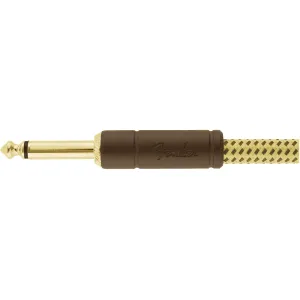 Fender Deluxe Series Tweed Guitar Cable - 10foot (3 meters) - Straight
