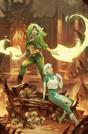 FIRE & ICE WHEN HELL FREEZES OVER #4 COVER B JESSICA FONG CARD STOCK VARIANT