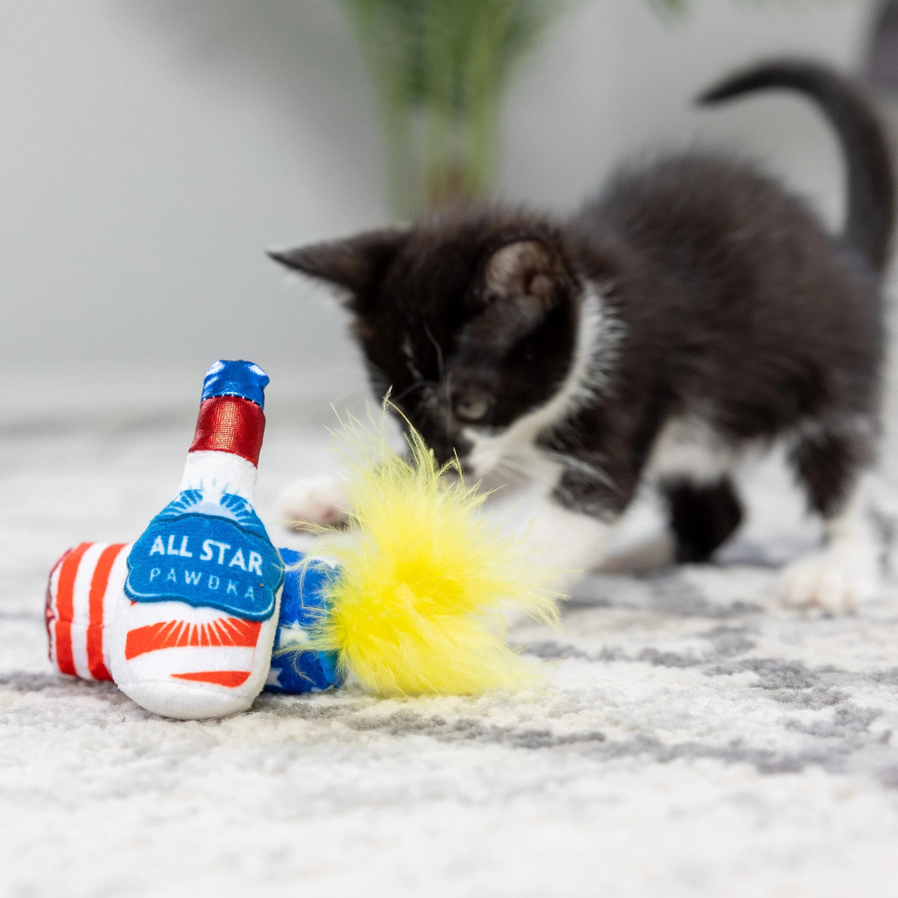 Firecracker & All Star Pawdka 2pk Cat Toy