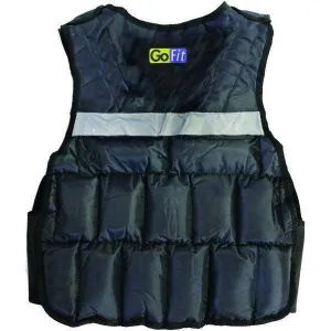GoFit GF-WV20 Unisex Adjustable Weighted Vest (20lbs)