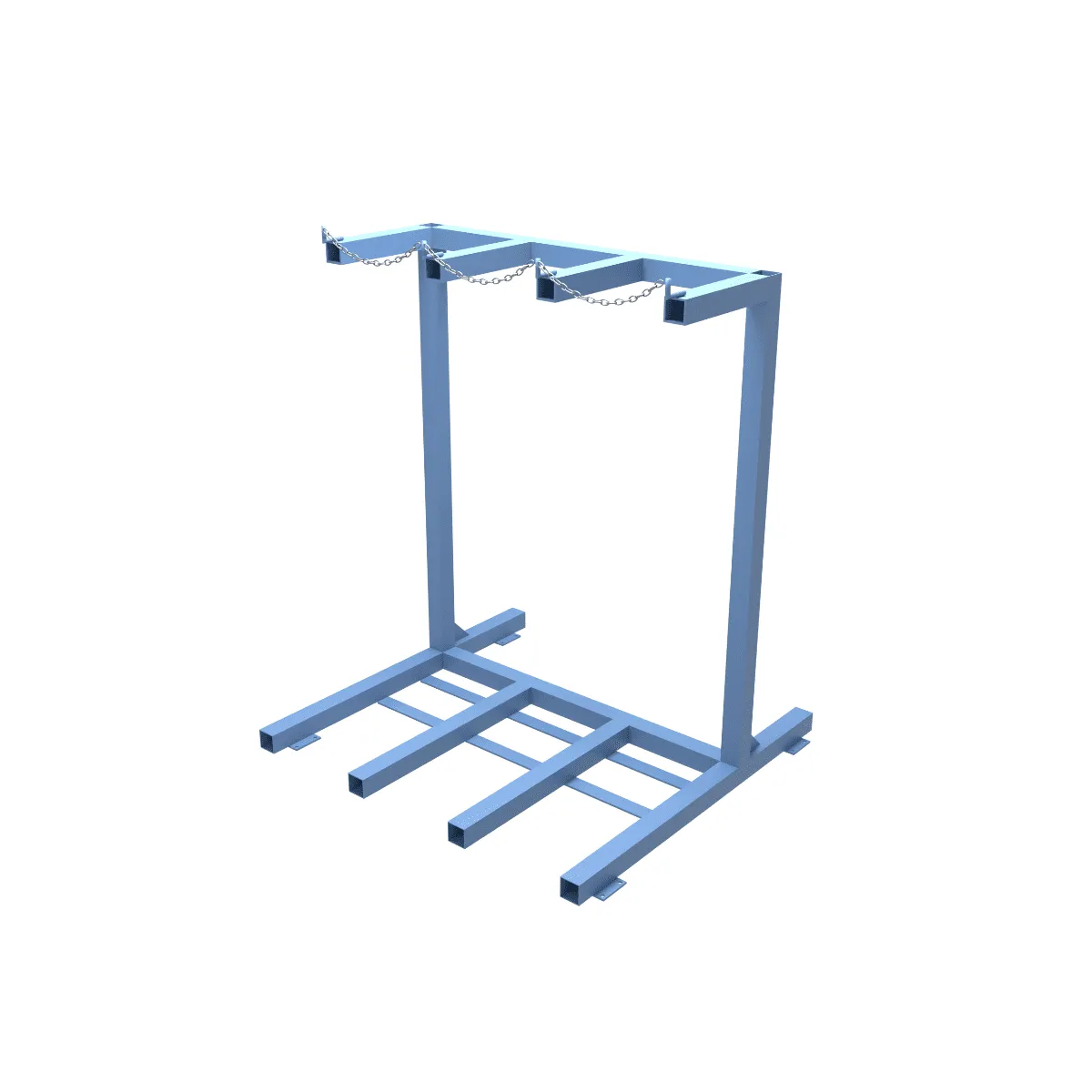 Heavy Duty Gas Bottle Cylinder Floor Stand (1, 3 or 6 Cylinders)