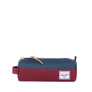Herschel Supply Settlement Pencil Case - Wine & Navy