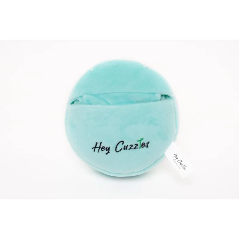 Hey Cuzzies Hide N Seek Macaron Dog Toy