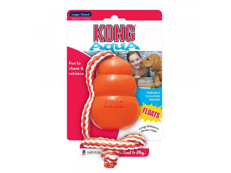 KONG Aqua with Rope Dog Toy