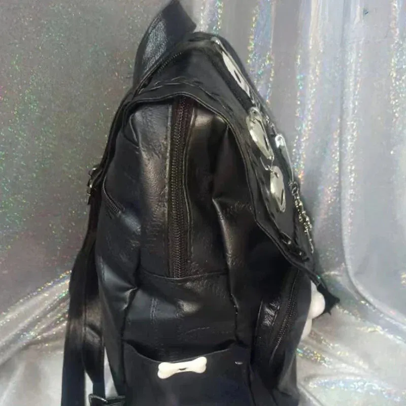 Korean Y2K Aesthetic Sweet Cool Girls Vintage Cross Skull Punk Bag