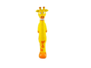 Latex zebra/giraffe stick 6x7x30,5cm mixed colors
