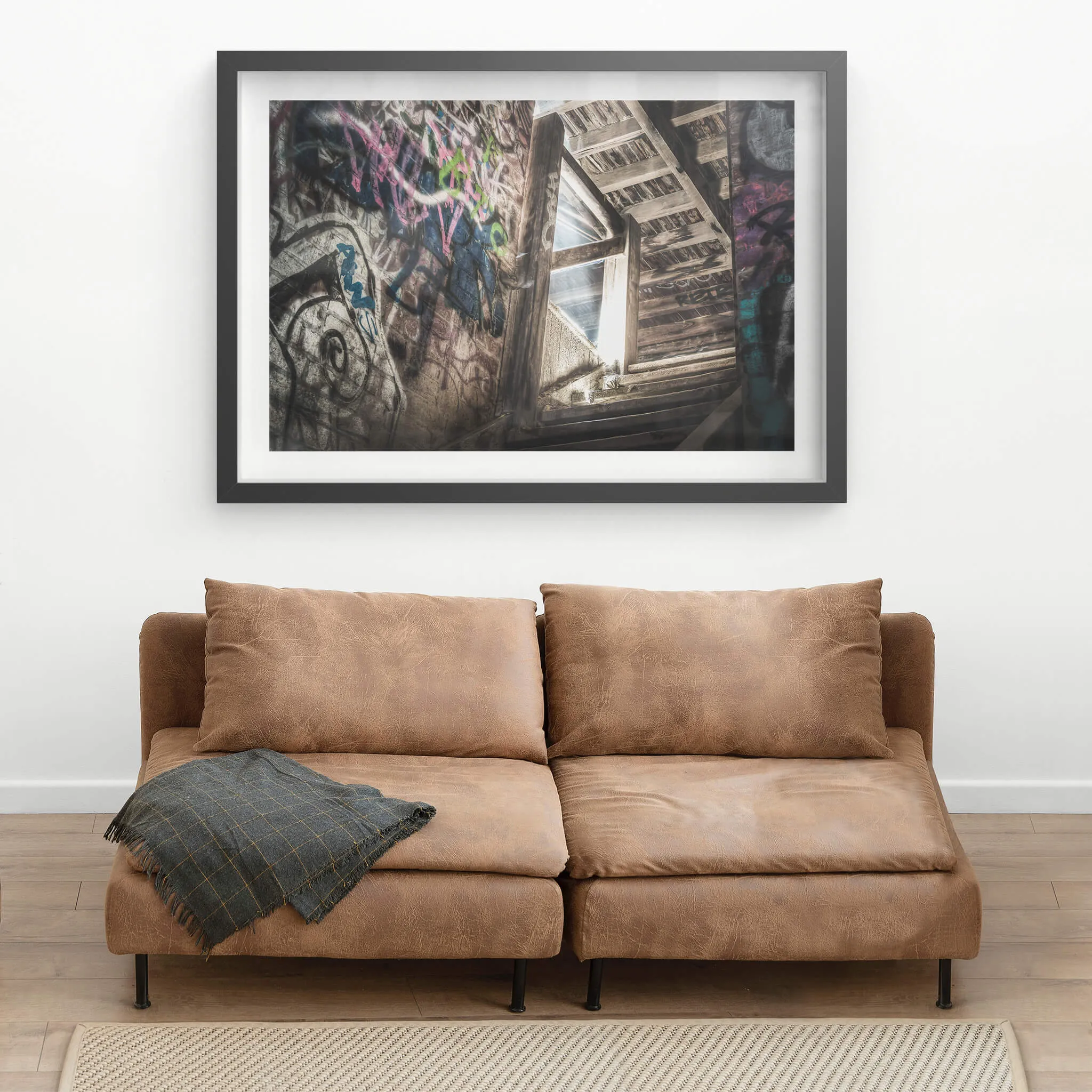 Lit Stairs | Box Hill Brickworks