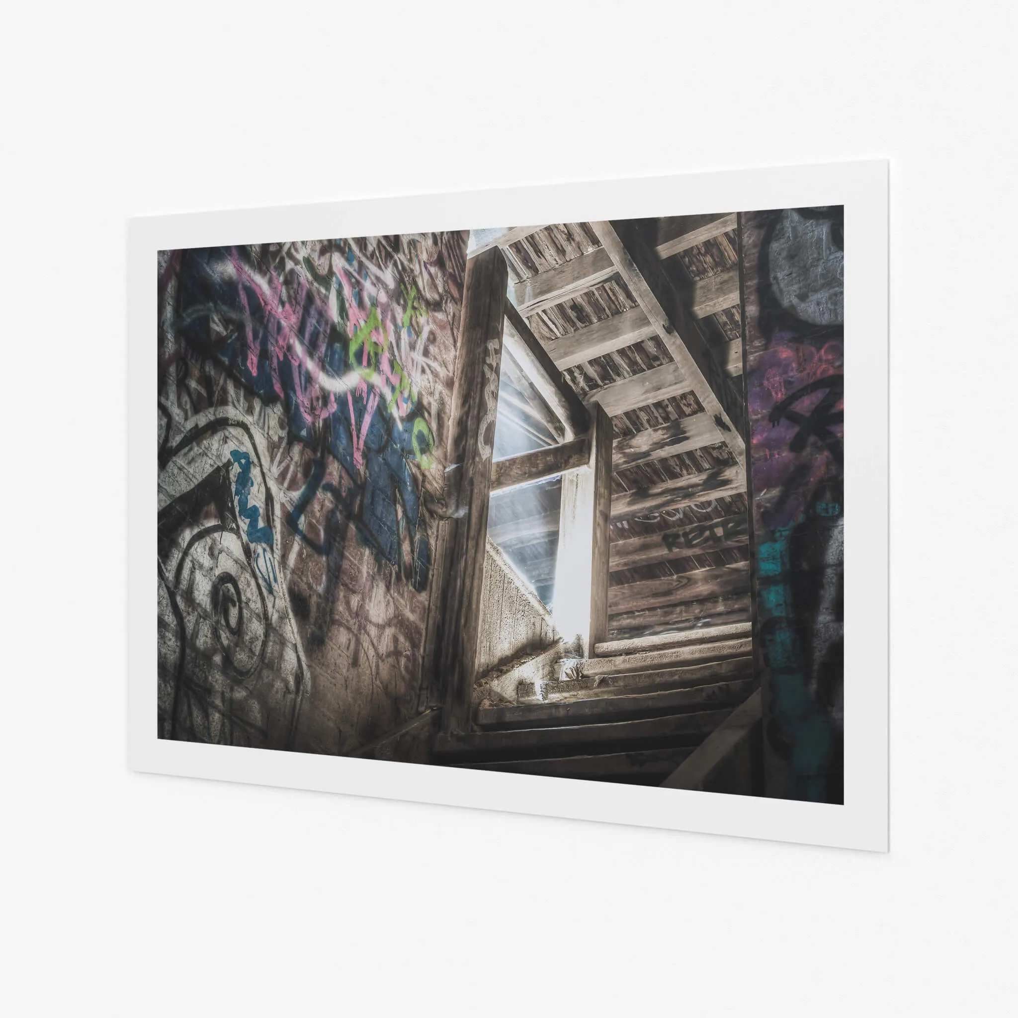 Lit Stairs | Box Hill Brickworks