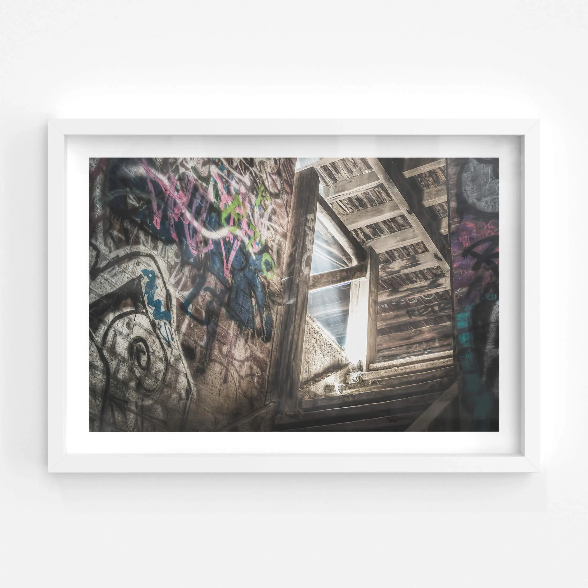 Lit Stairs | Box Hill Brickworks