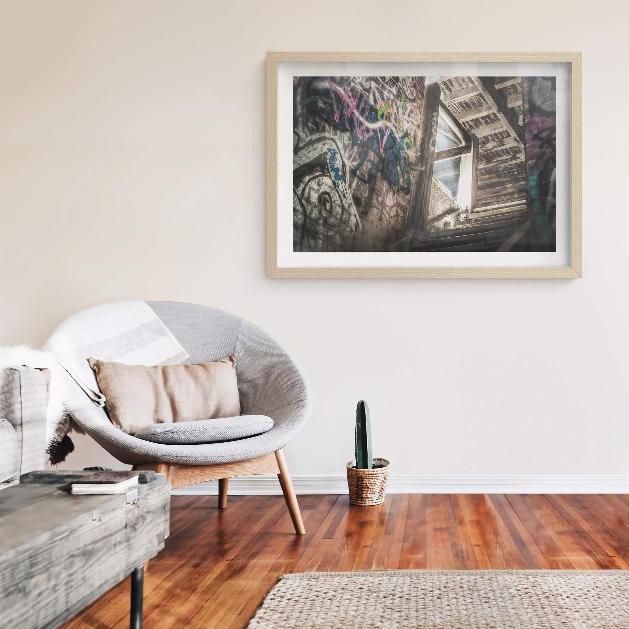 Lit Stairs | Box Hill Brickworks