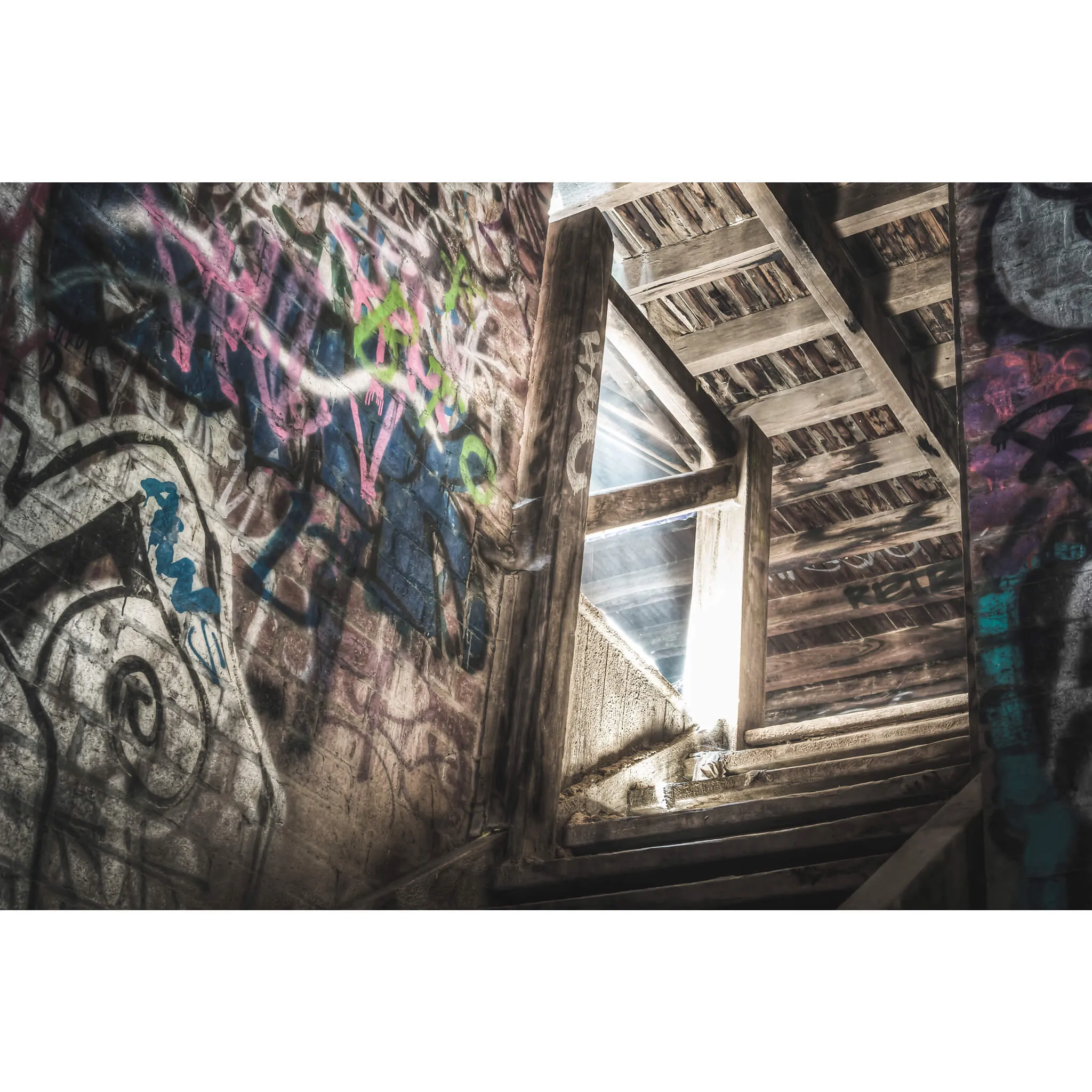 Lit Stairs | Box Hill Brickworks