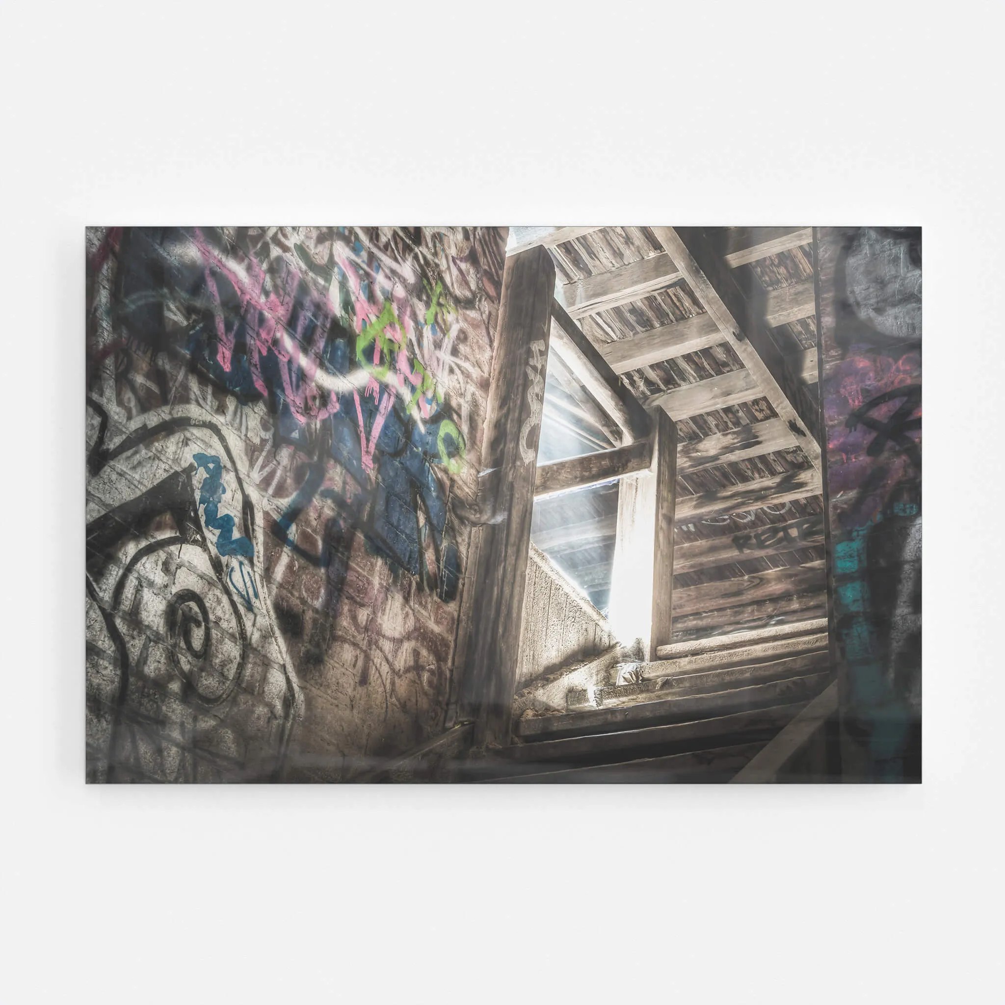Lit Stairs | Box Hill Brickworks