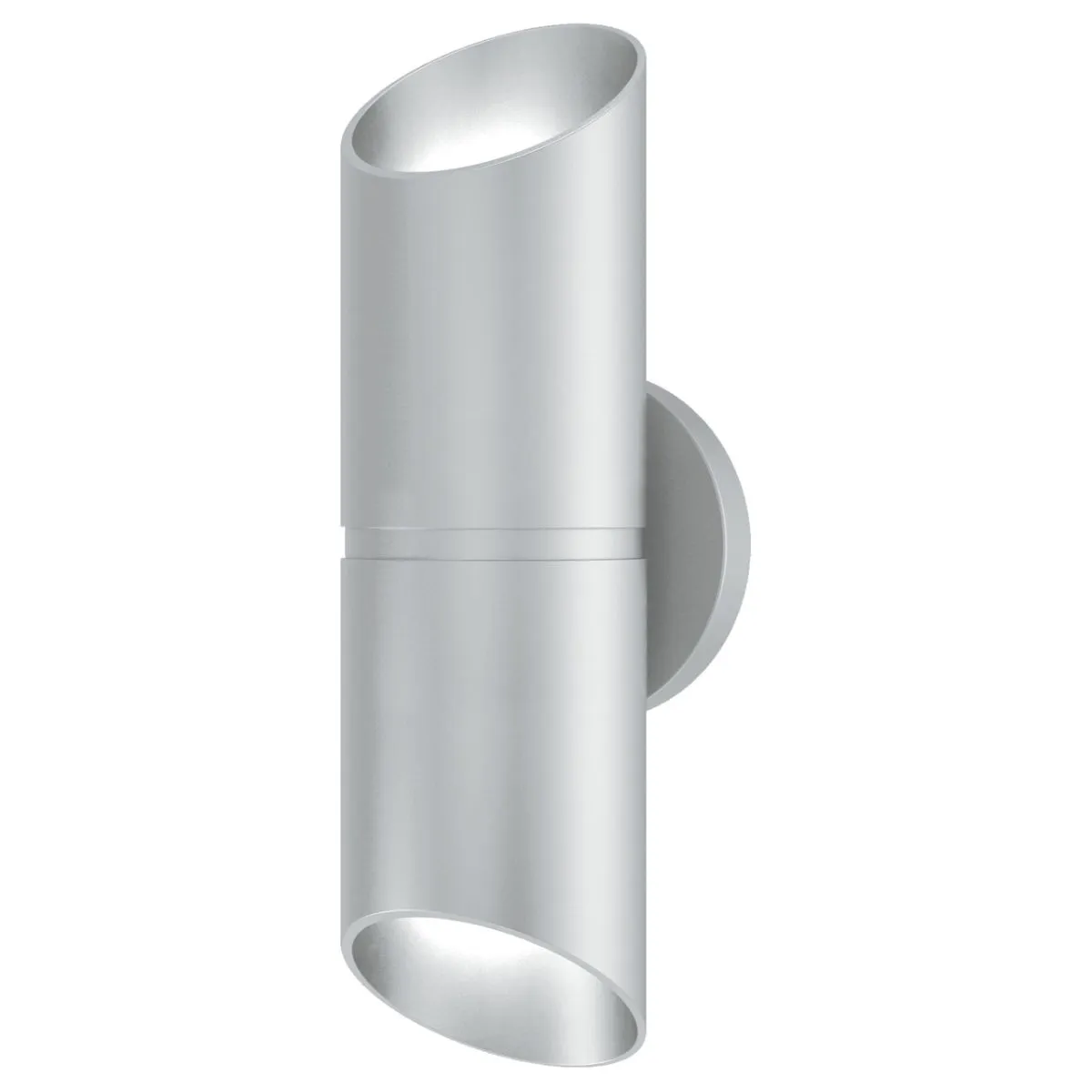 Marino 14 in. LED Outdoor Wall Sconce Silver Finish