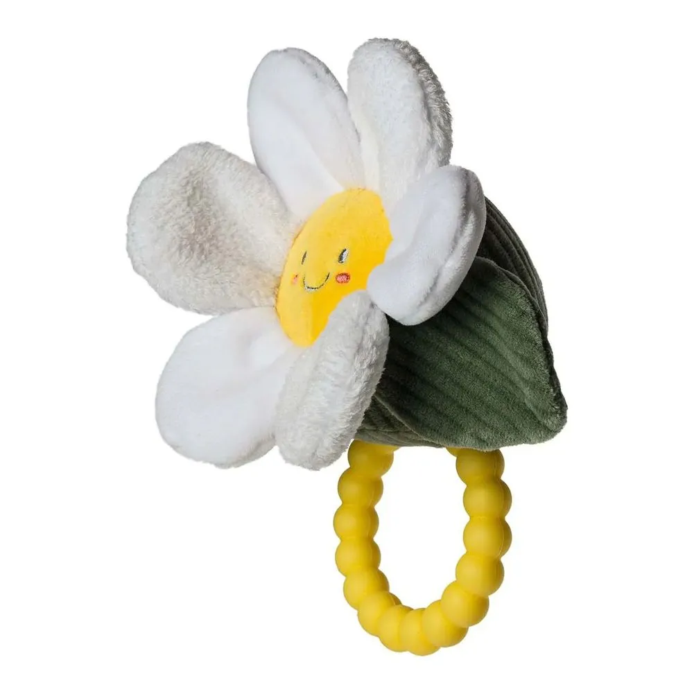 Mary Meyer Sweet Soothie Rattle Teether - Daisy