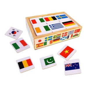 Memory Flag Game 48 Pieces