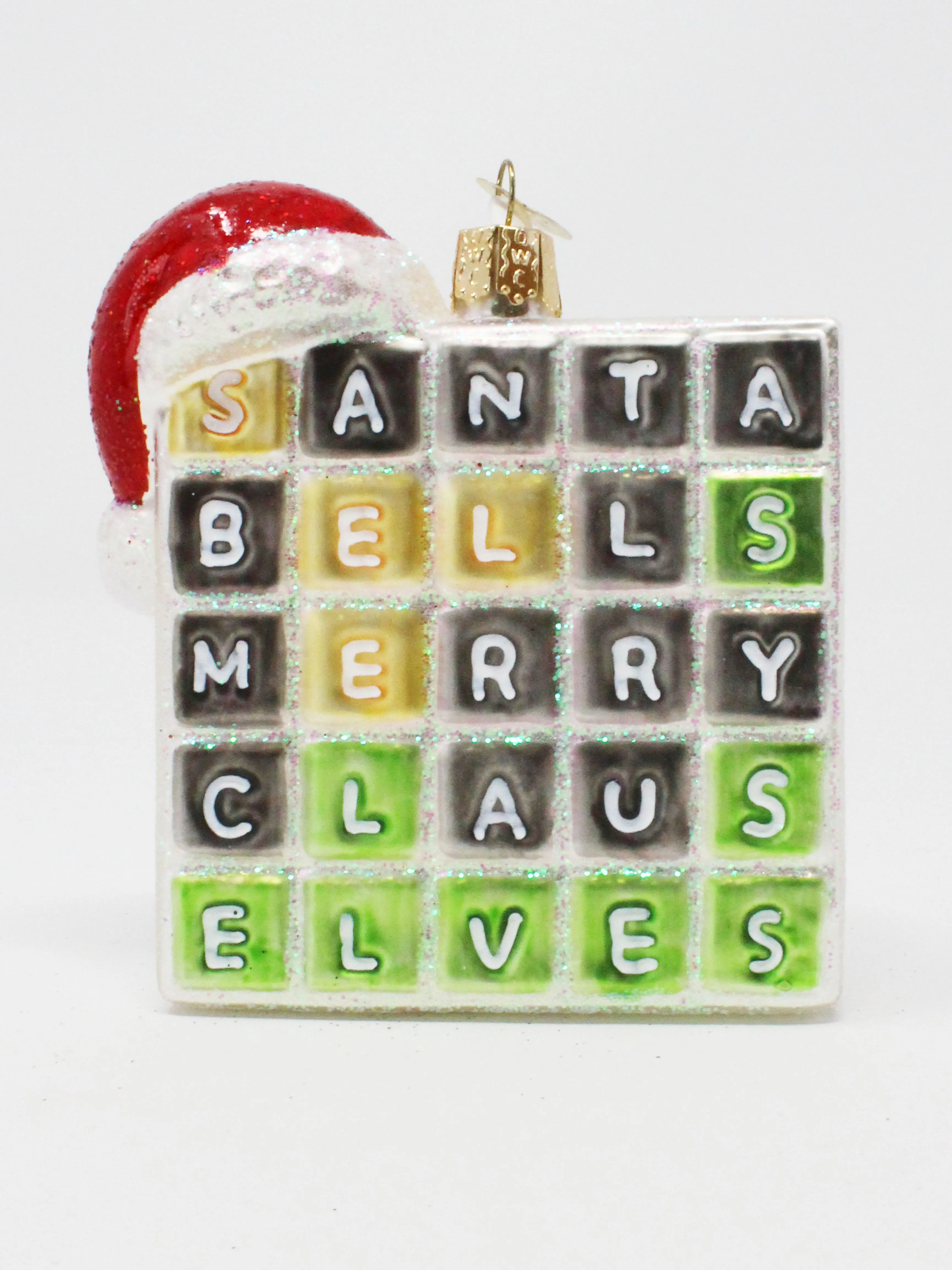 Merry Words Ornament