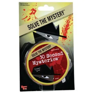 Mystery Mind & Logic: 30 Second Mysteries Tin