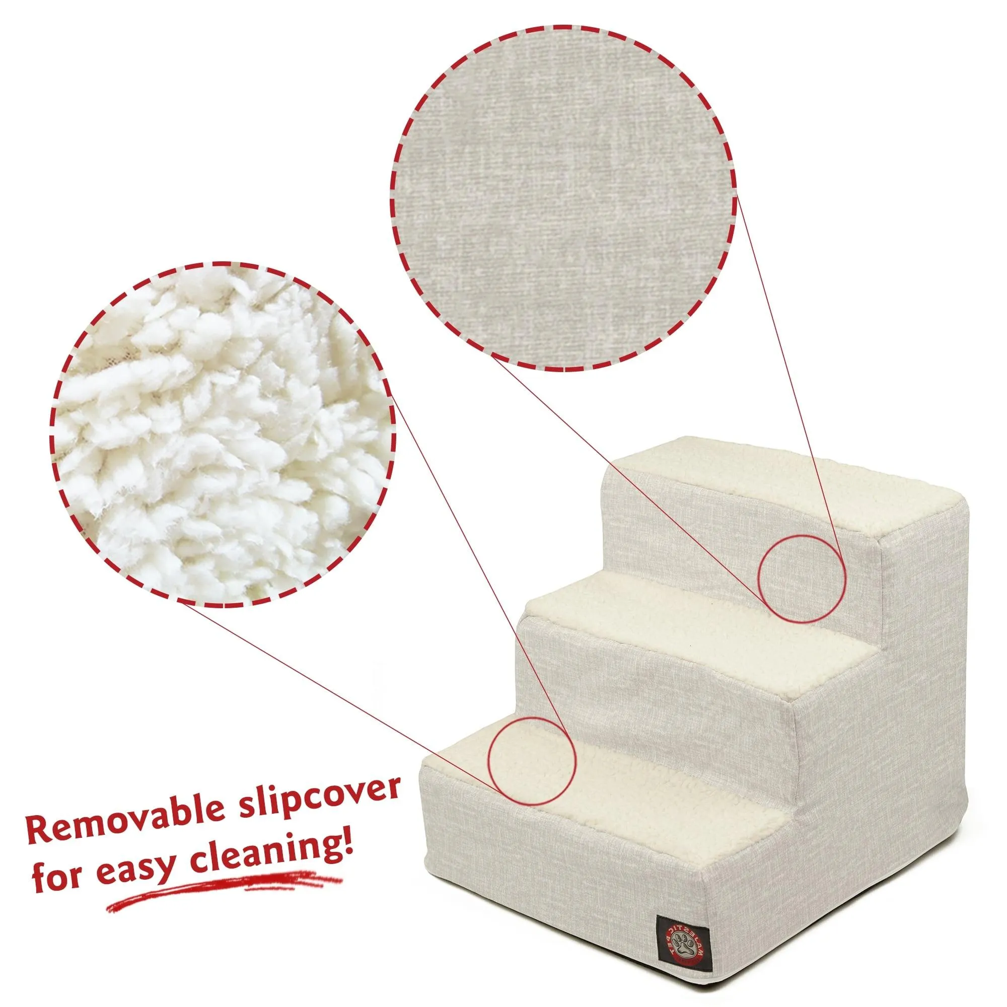 Palette Heathered 3 Steps Pet Stairs