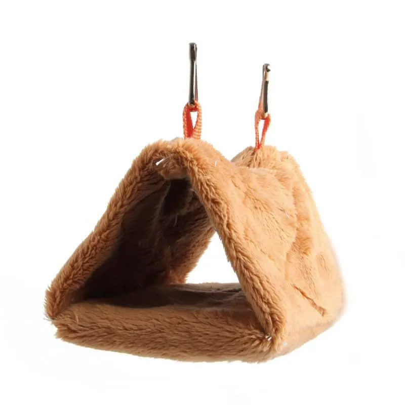 Soft Plush Hanging Bed for Birds
