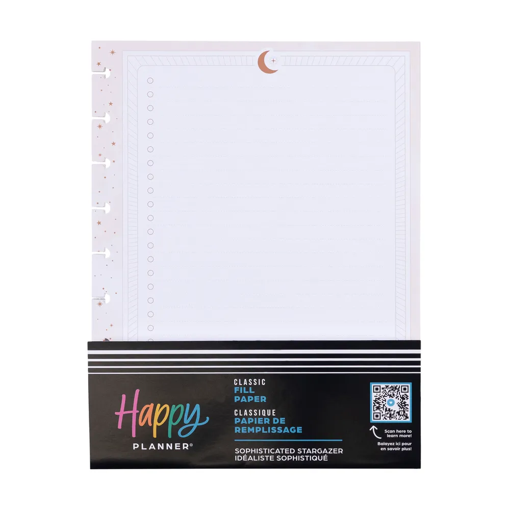 Sophisticated Stargazer - Checklist   Dot Grid Classic Filler Paper - 40 Sheets