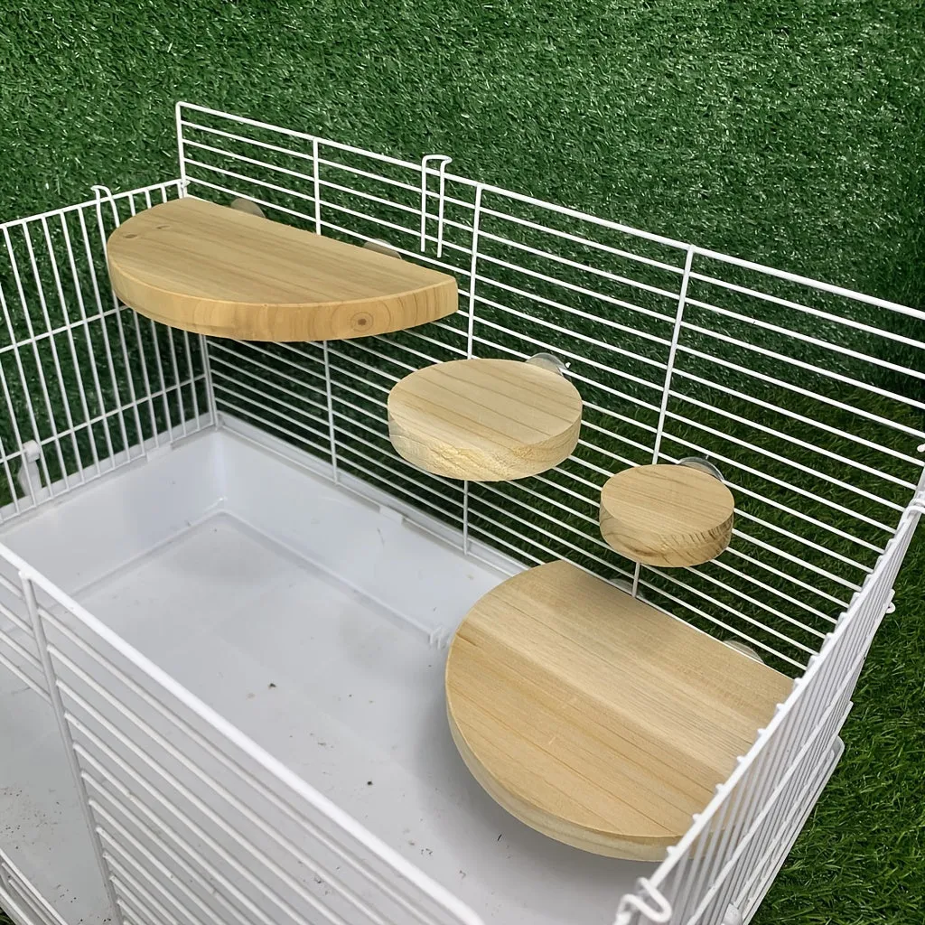 Sturdy Parrot Perch Stand Ideal Cage Playground Accessory