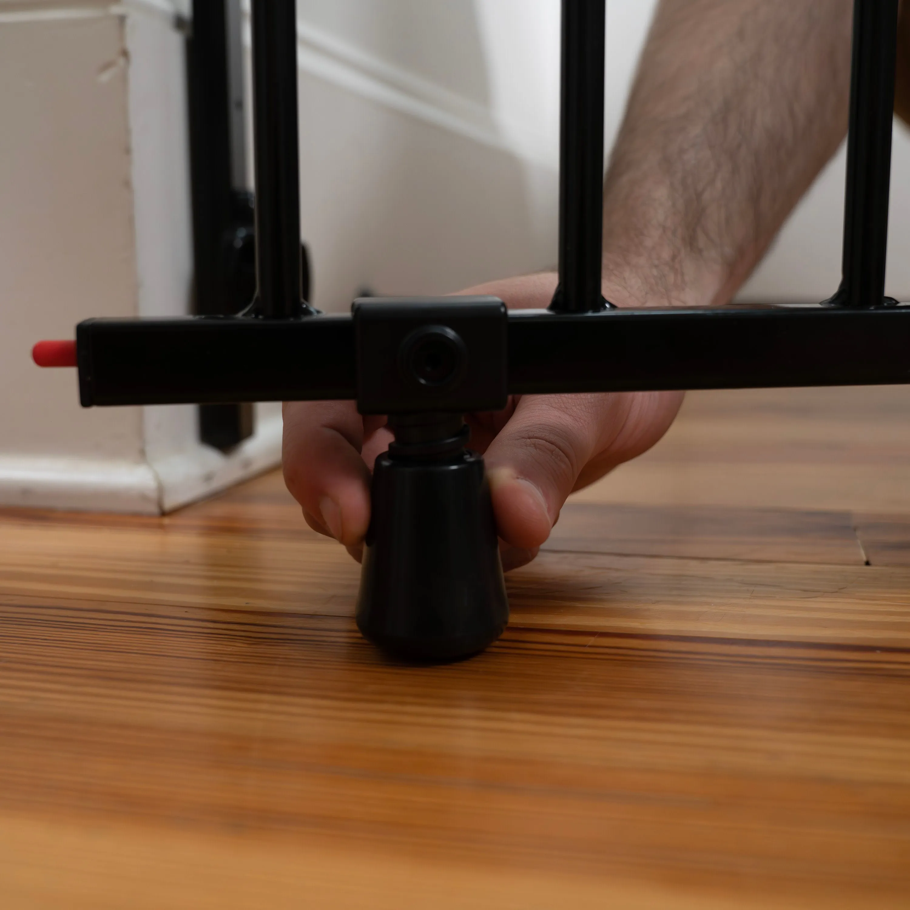 The Stairway  46W Series Pet and Baby Gate, Openings 31"-46" Wide, 32.5" Tall - Black