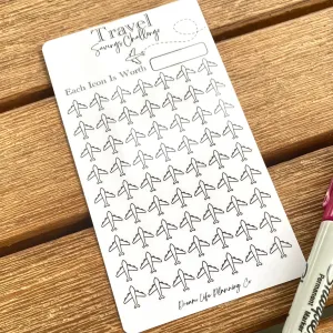 Travel Savings Challenge Cards