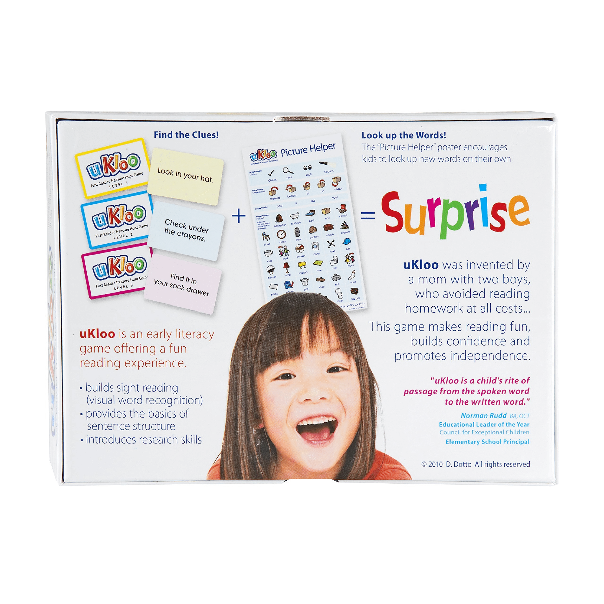 uKloo Early Reader Treasure Hunt Game - Builds Confidence, Promotes Independent Learning and Play