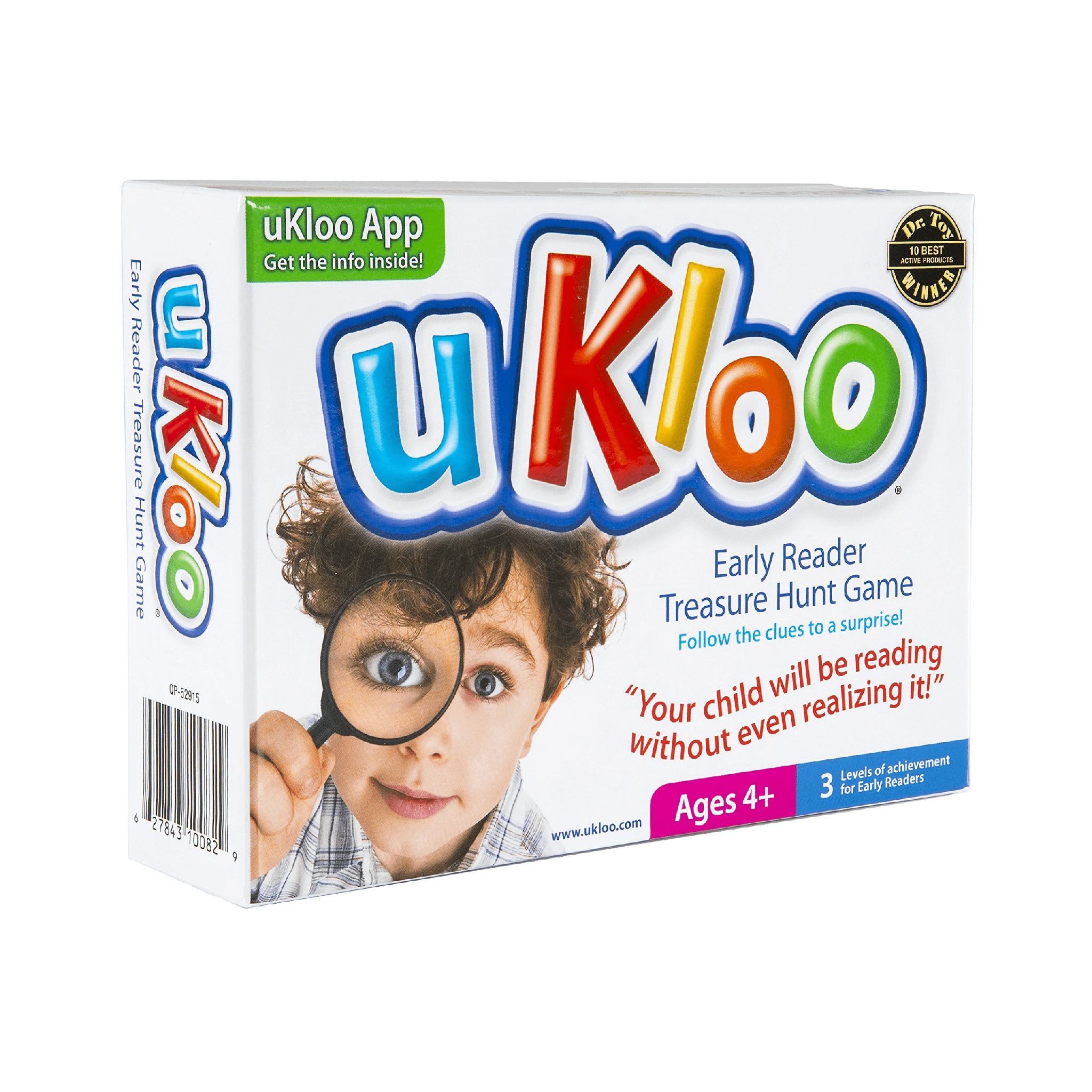 uKloo Early Reader Treasure Hunt Game - Builds Confidence, Promotes Independent Learning and Play