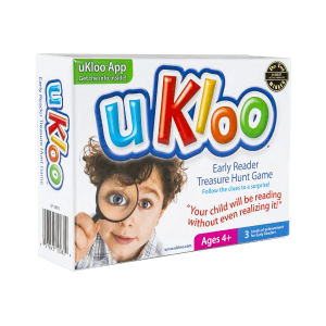 uKloo Early Reader Treasure Hunt Game - Builds Confidence, Promotes Independent Learning and Play