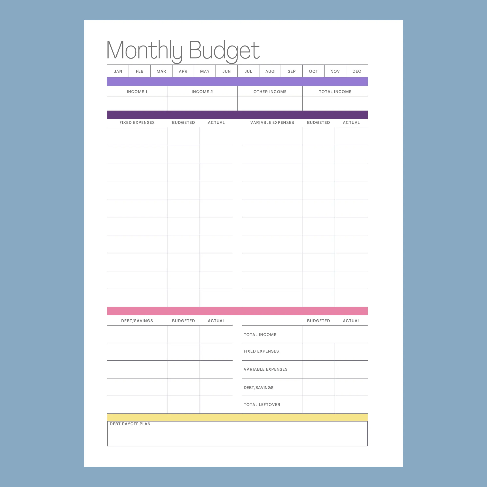 ULTIMATE WEEKLY DUO Planner 2025:  Synchronicity