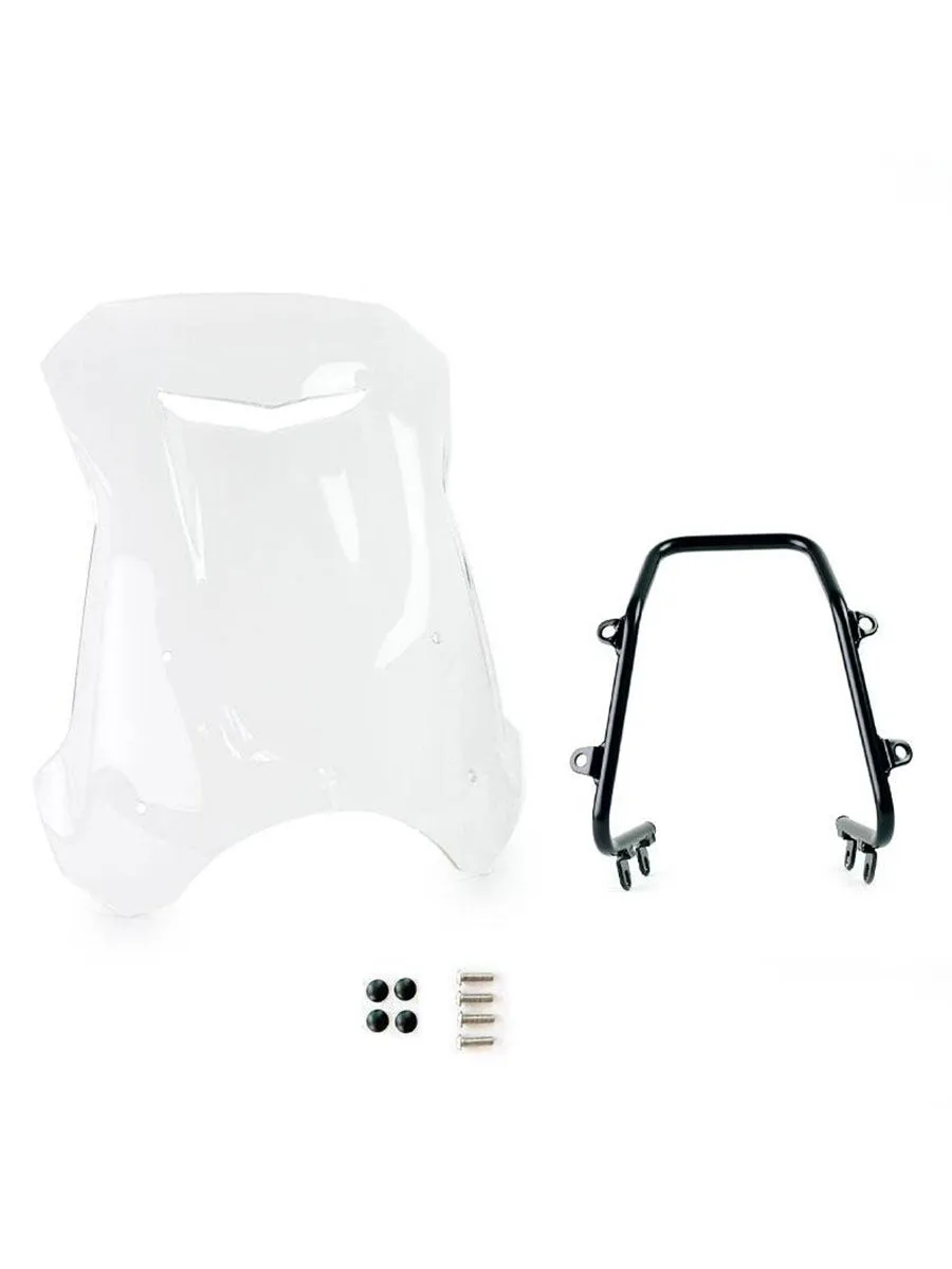 UNIT Garage Windshield with GPS support for Triumph Street Twin 900 (2016-2022) / Street Scrambler 900 (2017 ) / Speed Twin 900 (2023 )