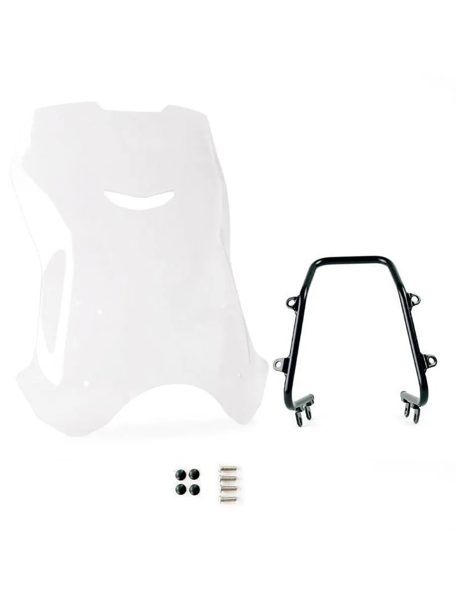 UNIT Garage Windshield with GPS support for Triumph Street Twin 900 (2016-2022) / Street Scrambler 900 (2017 ) / Speed Twin 900 (2023 )