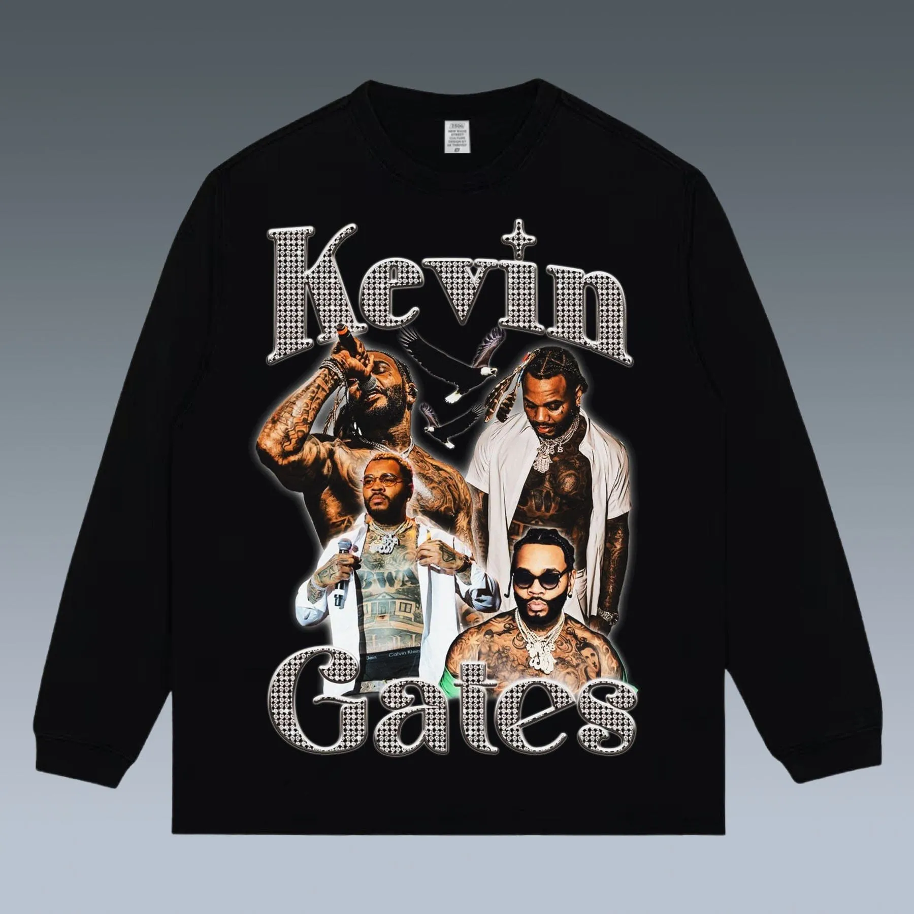 VINTAGE LONG SLEEVE TEE | KEVIN GATES